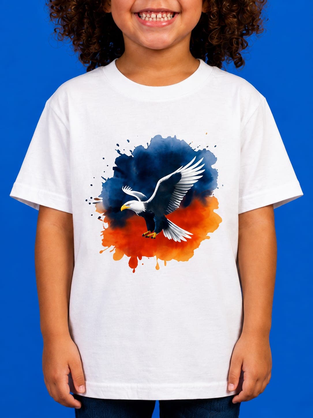 White Tee Eagle 
