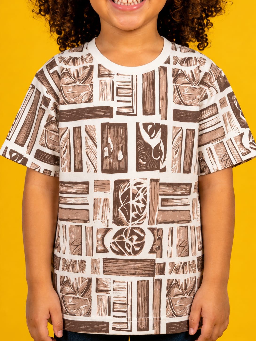 Block print Tee